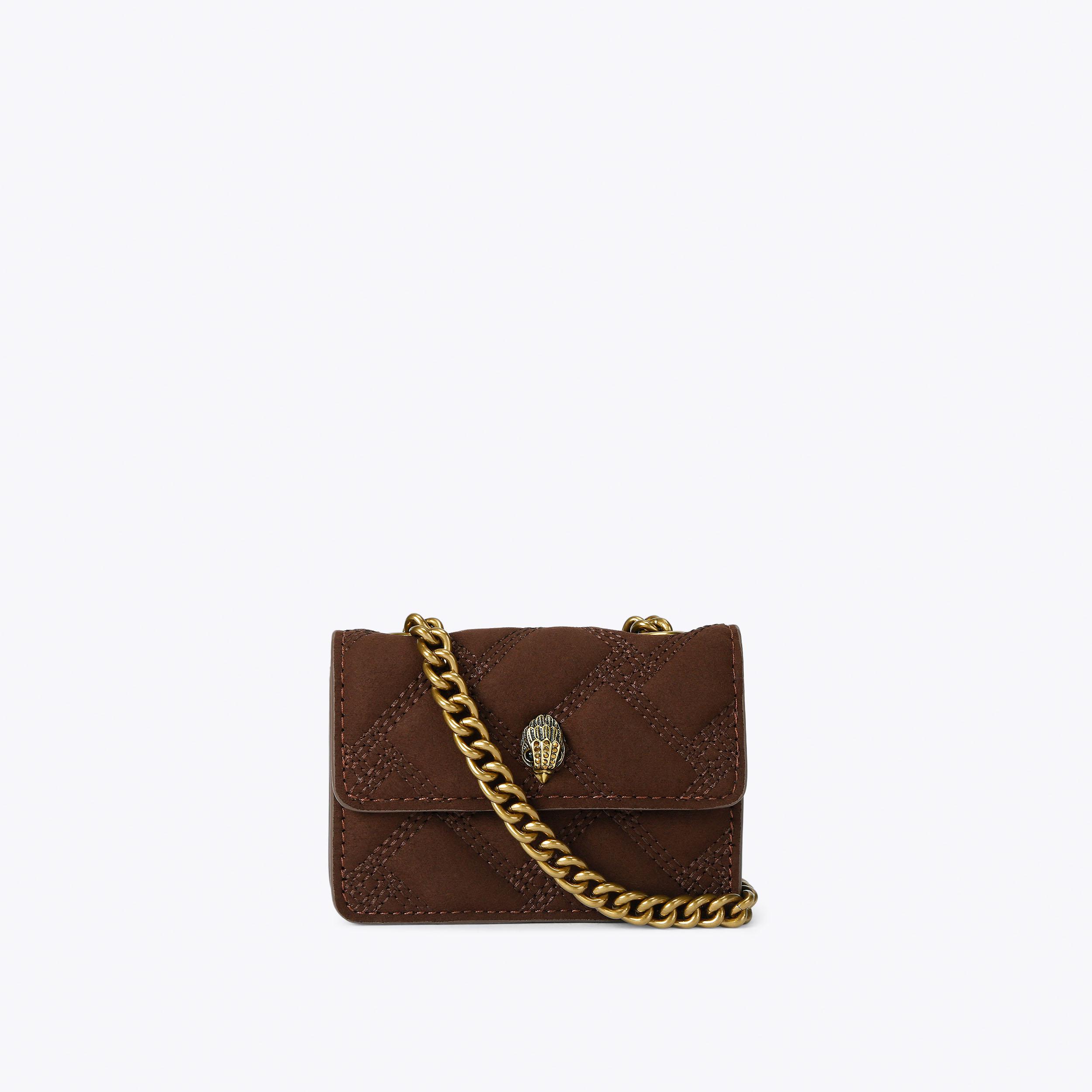 Kurt Geiger London Micro Kensington Bag - Brown