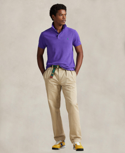 Polo Ralph Lauren Men's Classic-Fit Cotton Polo Shirt - Cabana Purple