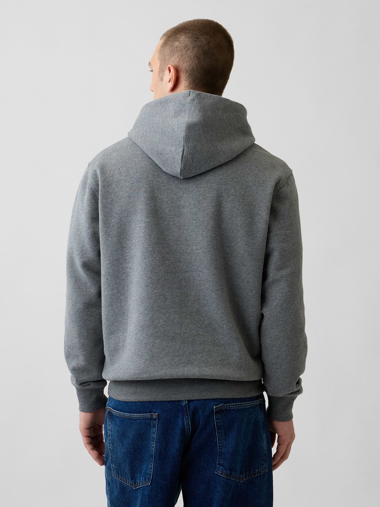 Adult VintageSoft Arch Logo Hoodie - Charcoal grey
