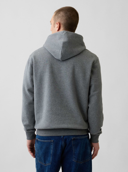 Adult VintageSoft Arch Logo Hoodie - Charcoal grey