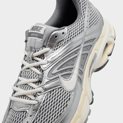 Men's Nithtke Air Max Moto 2K Casual Shoes - Light Smoke Grey/Sail/Cool Grey/Coconut Milk/Metallic Silver - Detail shot