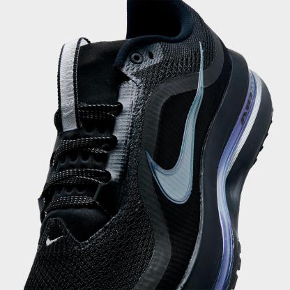 Men's Nike Pegasus Premium Running Shoes - Black/Metallic Silver/Black
