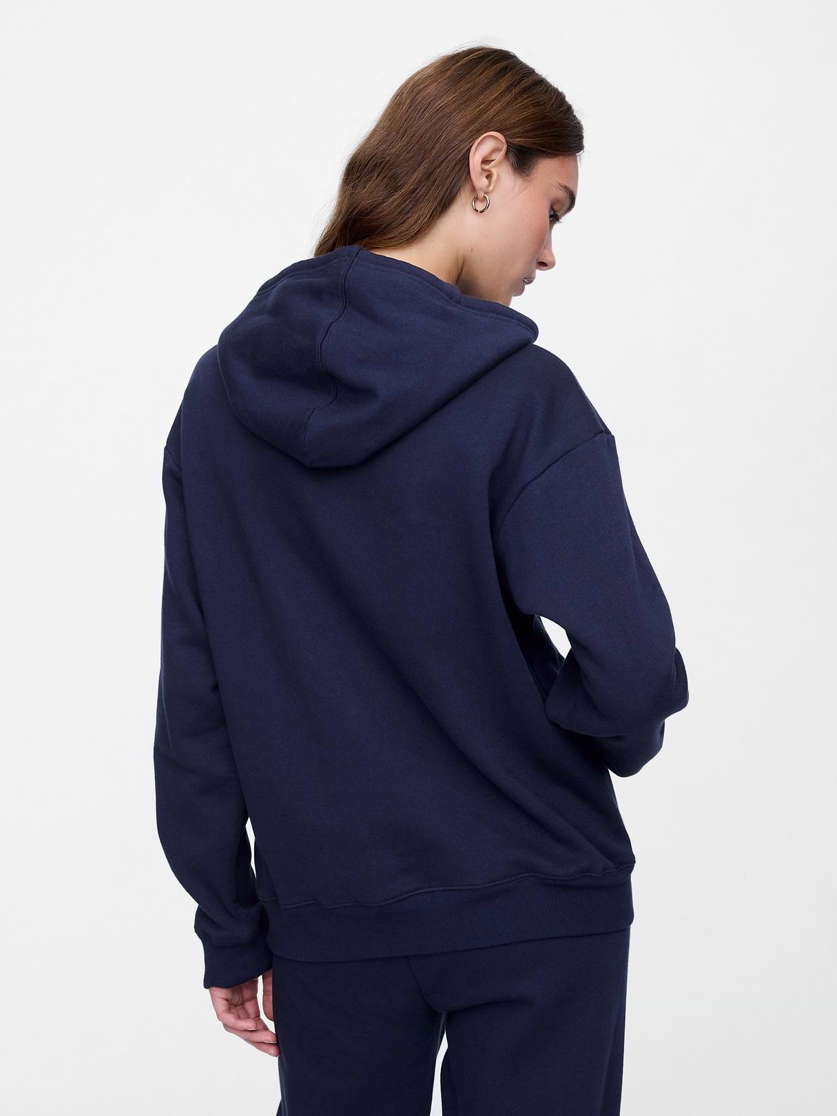 Relaxed Gap Logo Hoodie - navy uniform