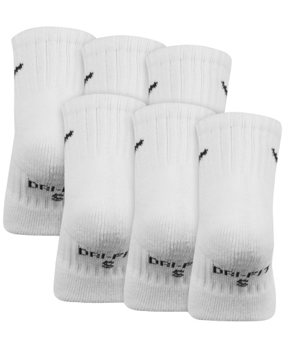 Nike Boys' 4-7 Ankle Socks, 6-Pack - White