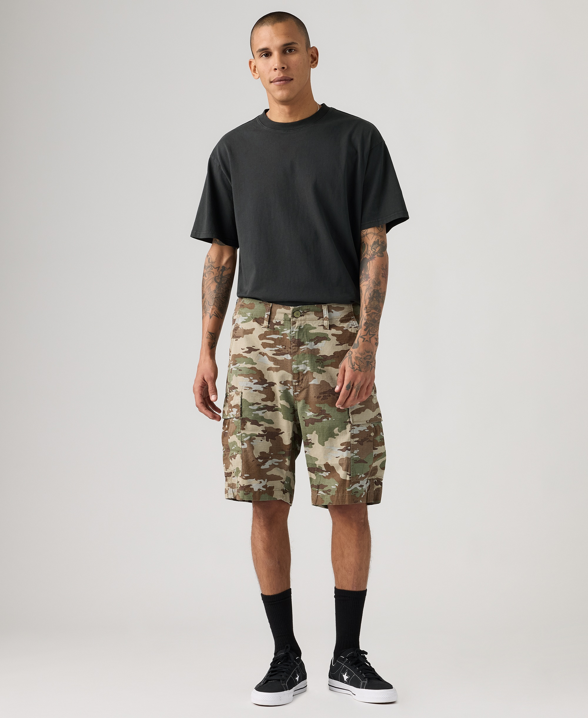Levi's Men's Carrier 9.5" Cargo Shorts - Camo