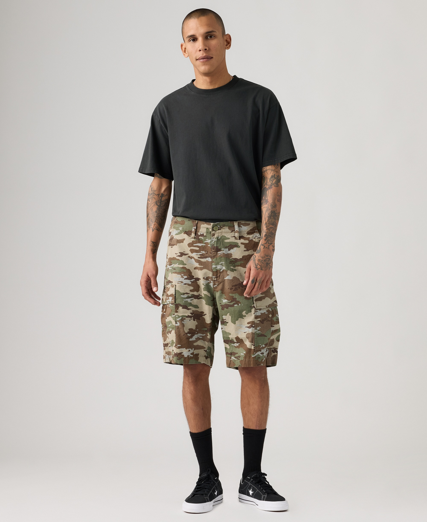 Levi's Men's Carrier 9.5" Cargo Shorts - Camo