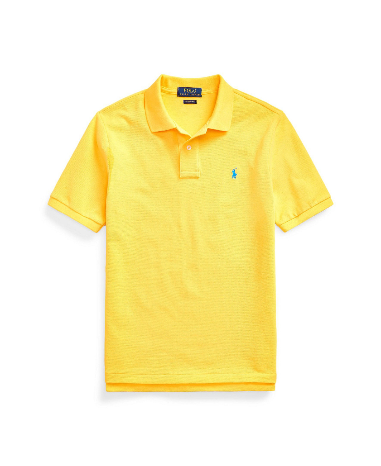 Polo Ralph Lauren 8-20 Boys' Cotton Mesh Logo Polo Shirt - Yellowfin