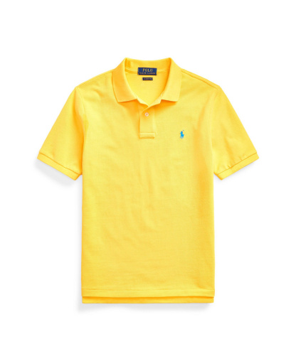 Polo Ralph Lauren 8-20 Boys' Cotton Mesh Logo Polo Shirt - Yellowfin