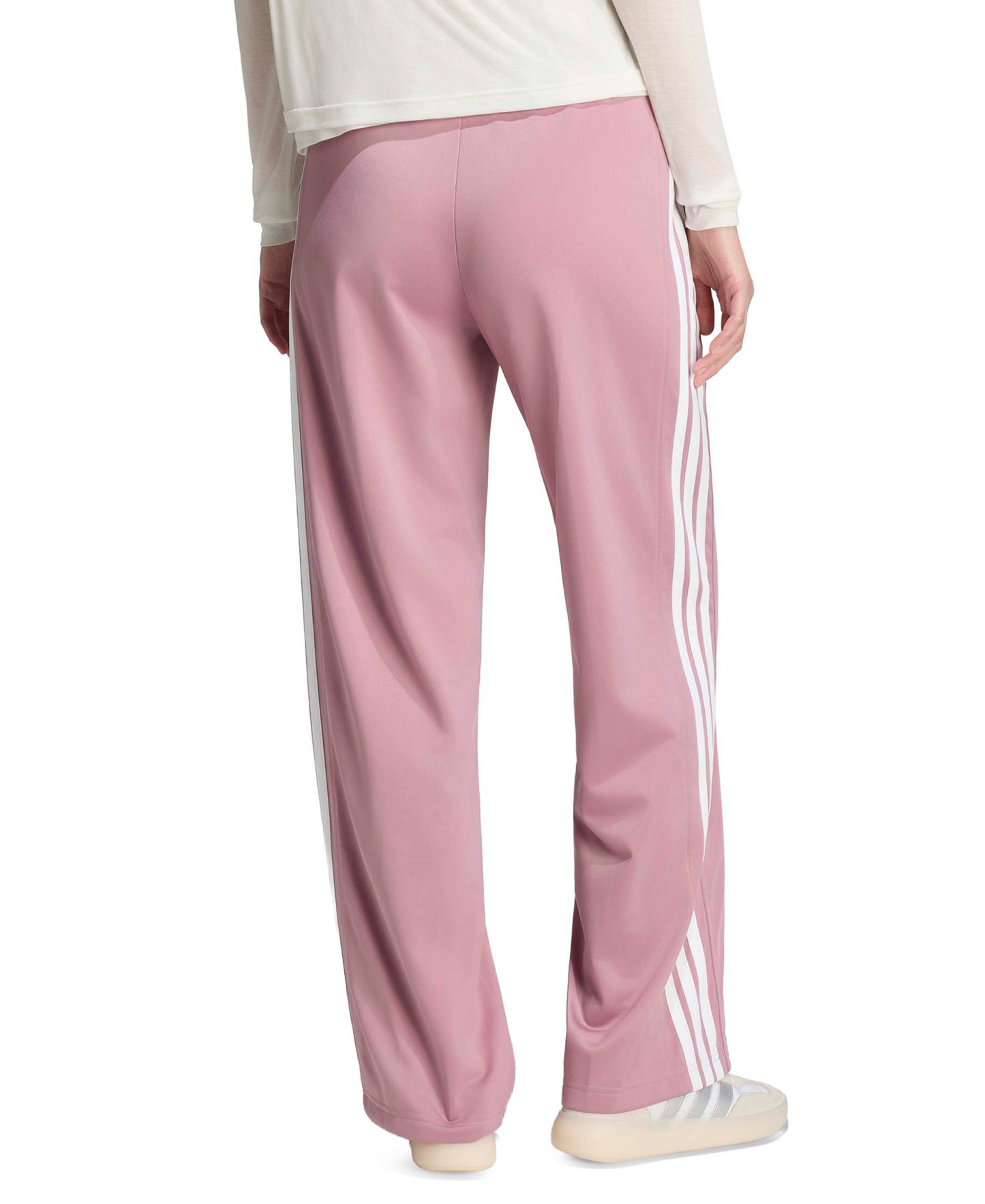 adidas Women's Dayready Wide-Leg Track Pants - Magic Mauve