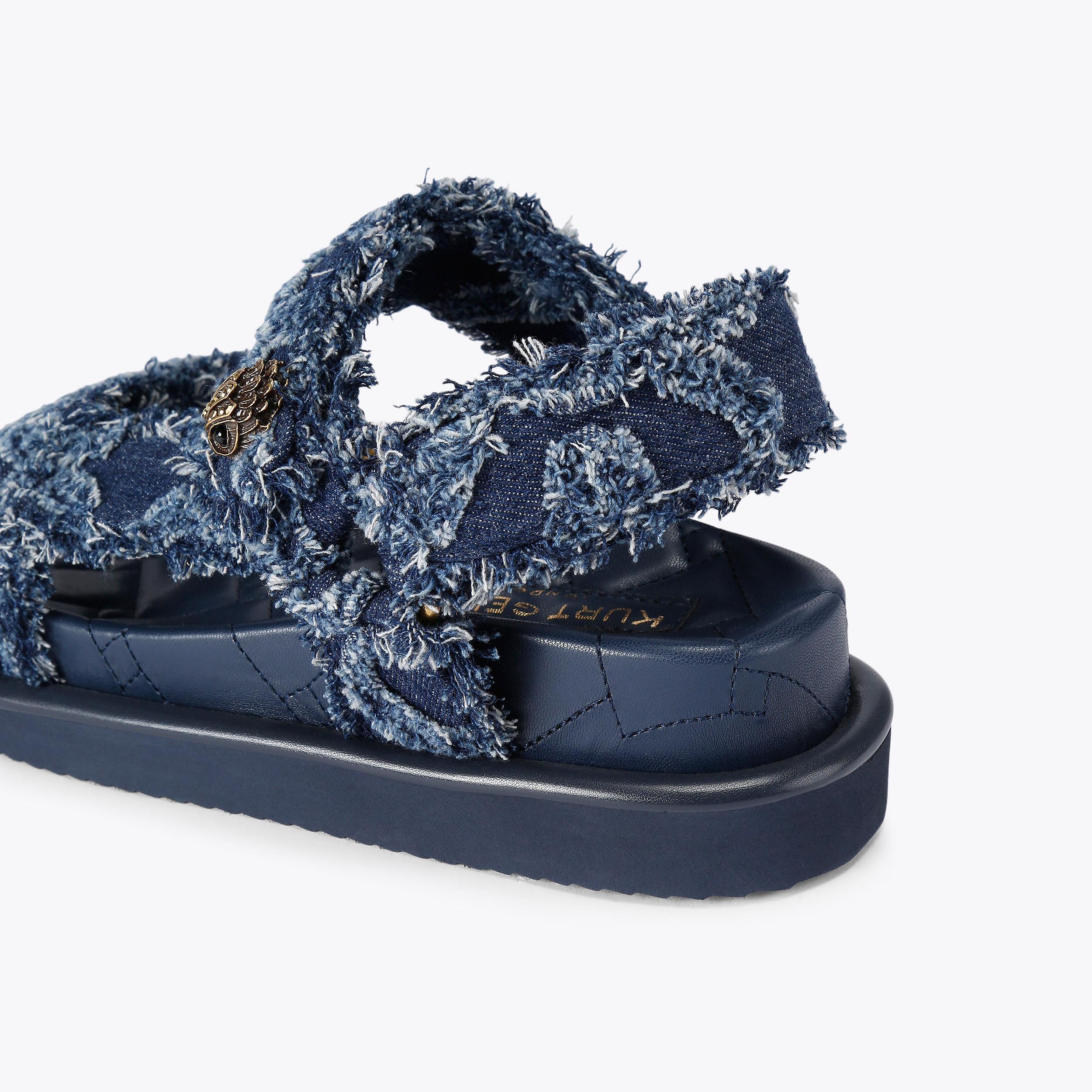 Kurt Geiger London Orson Sandal - Blue - view 4