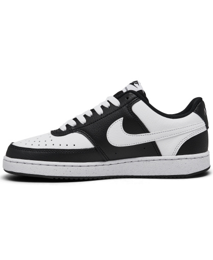 Nike Women's Court Vision Low Next Nature Casual Sneakers from Finish Line - Black, White