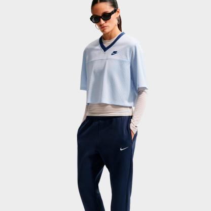 Women's Nithtke Studio Fleece Medium-Weight Mid-Rise Jogger Pants - Midnight Navy/Sail