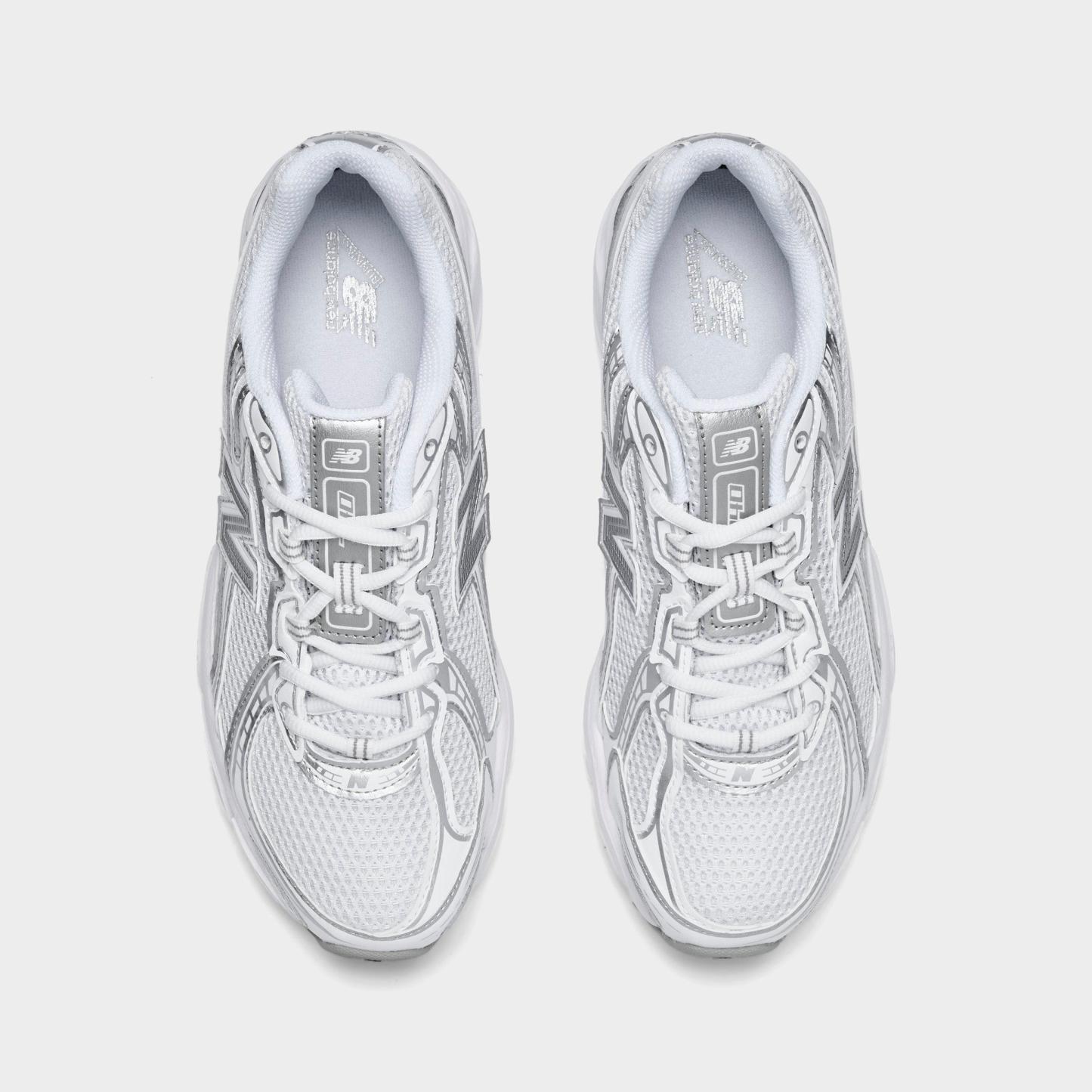 Big Kids' New Balance 740 Casual Shoes - White/Silver Metallic - view 5