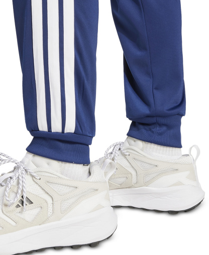 adidas Men's 3-Stripes Tricot Regular Tapered Track Pants - Dkblue
