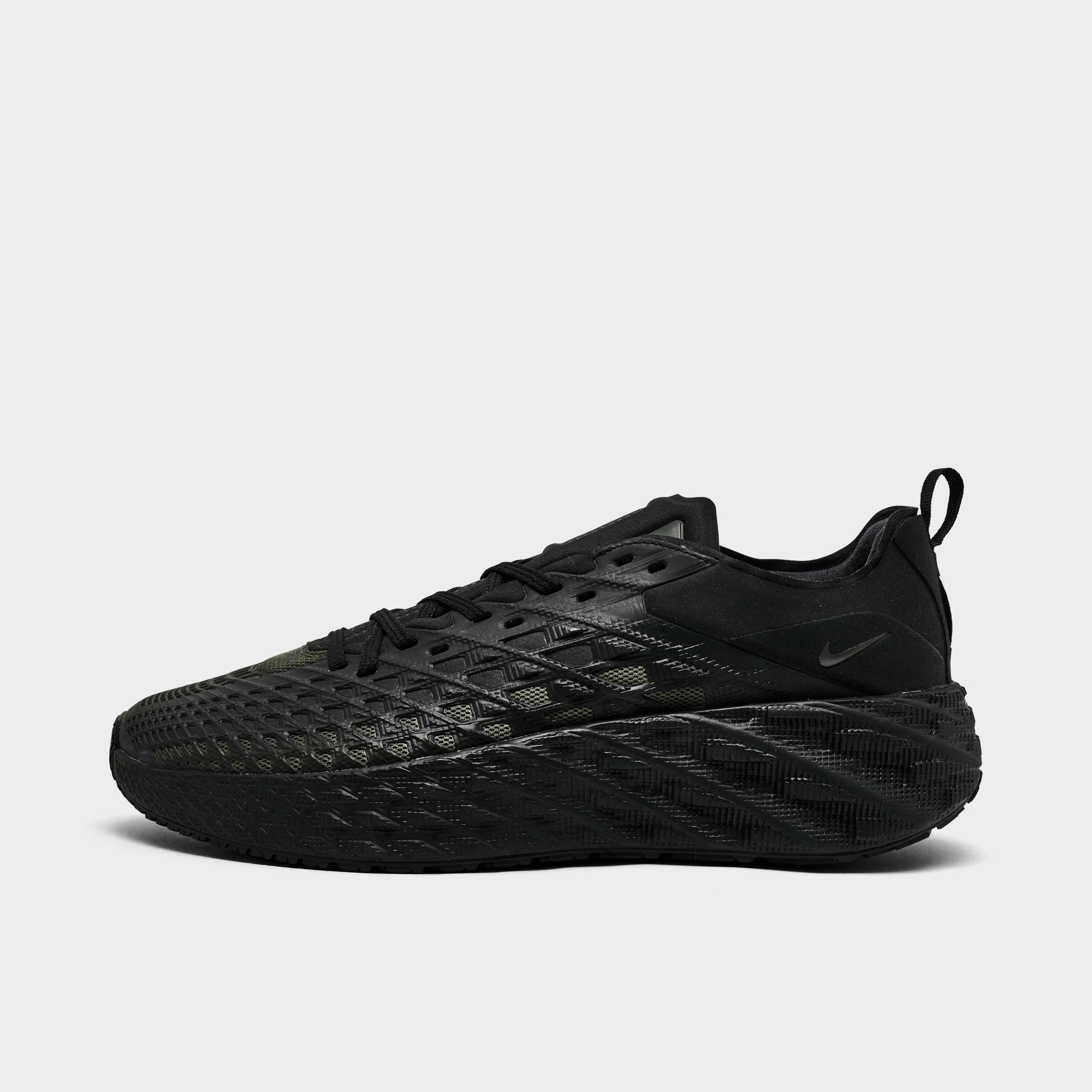 Men's Nithtke Ava Edge Casual Shoes - Black/Newsprint/College Grey - Left shoe facing left. Outside of the shoe.