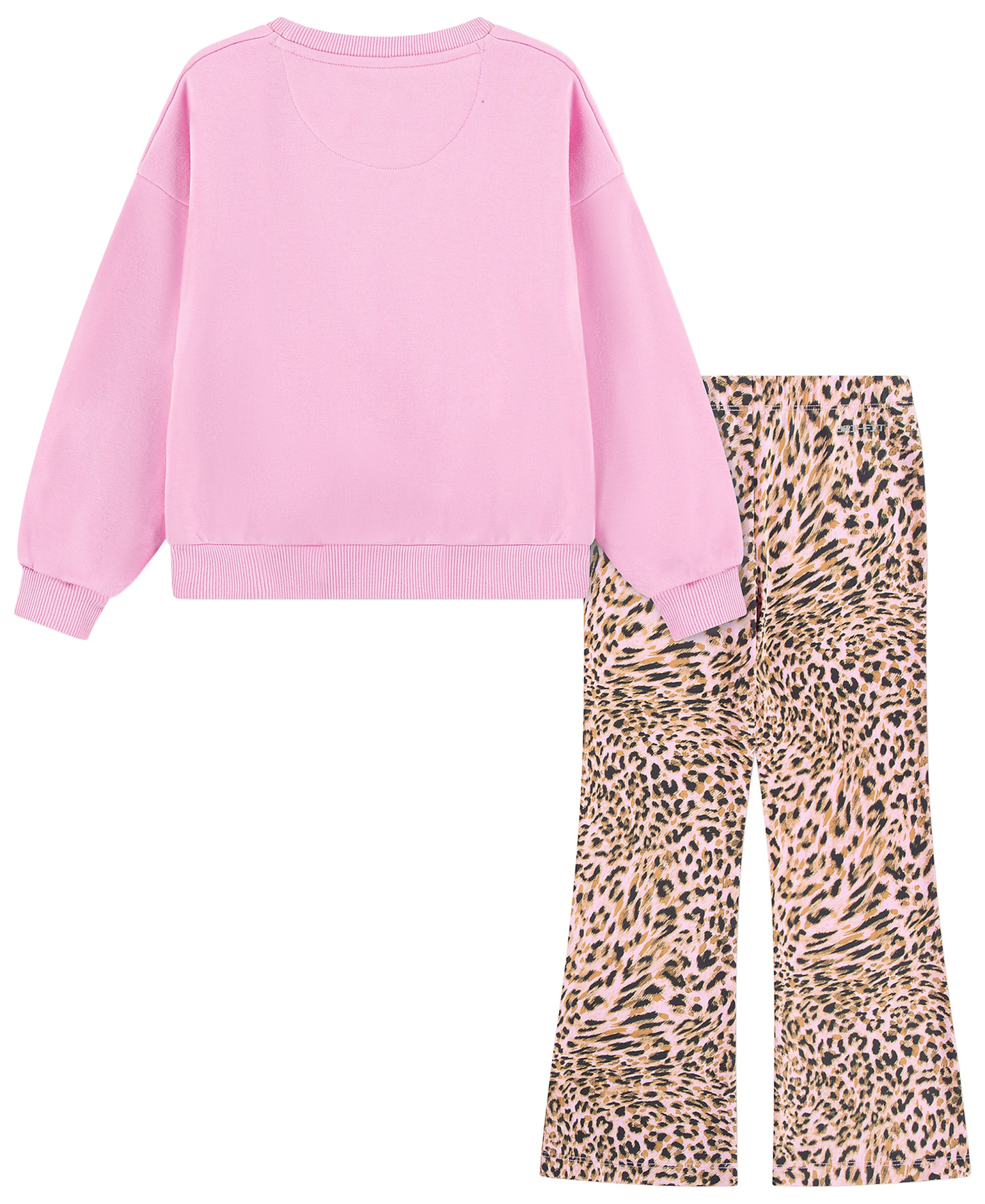 Nike Girls' 4-6X Printed Top and Leggings, 2-Piece Set - Pink Rise