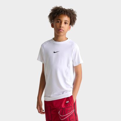 Boys' Big Kids' Nike Dri-FIT Pro T-Shirt - White
