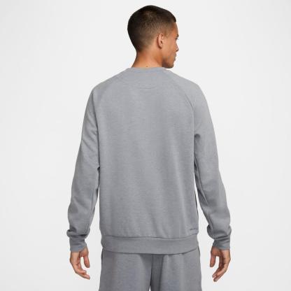 Men's Nike Primary Dri-FIT UV Versatile Crewneck Sweatshirt - Cool Grey/Heather/Cool Grey