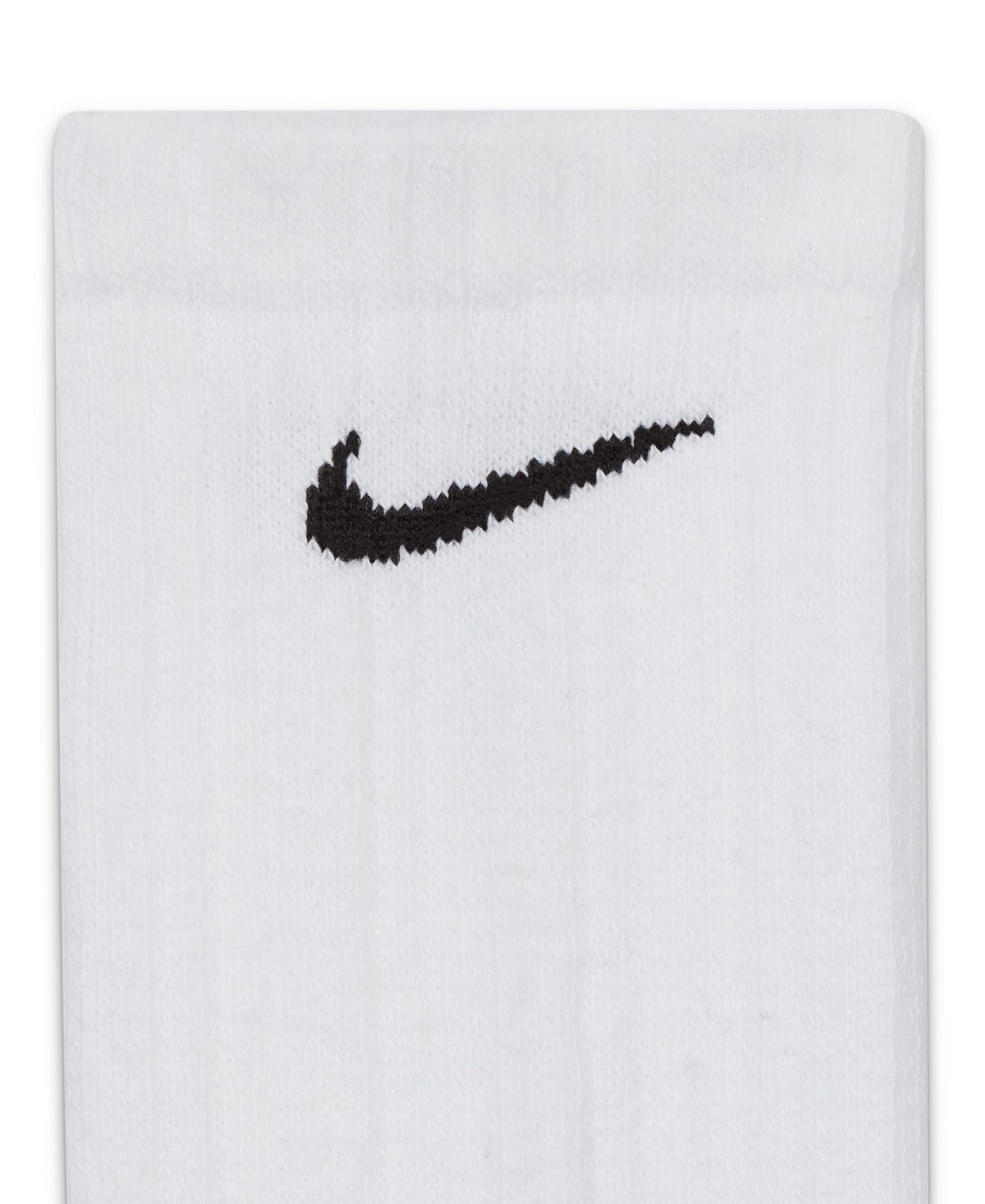 Nike Unisex Everyday Crew Socks, 3-Pack - White/Gray/Black