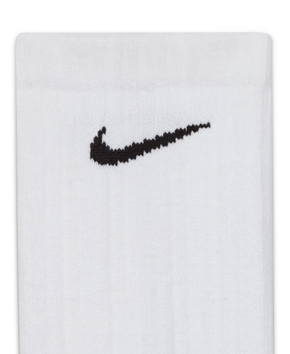Nike Unisex Everyday Crew Socks, 3-Pack - White/Gray/Black