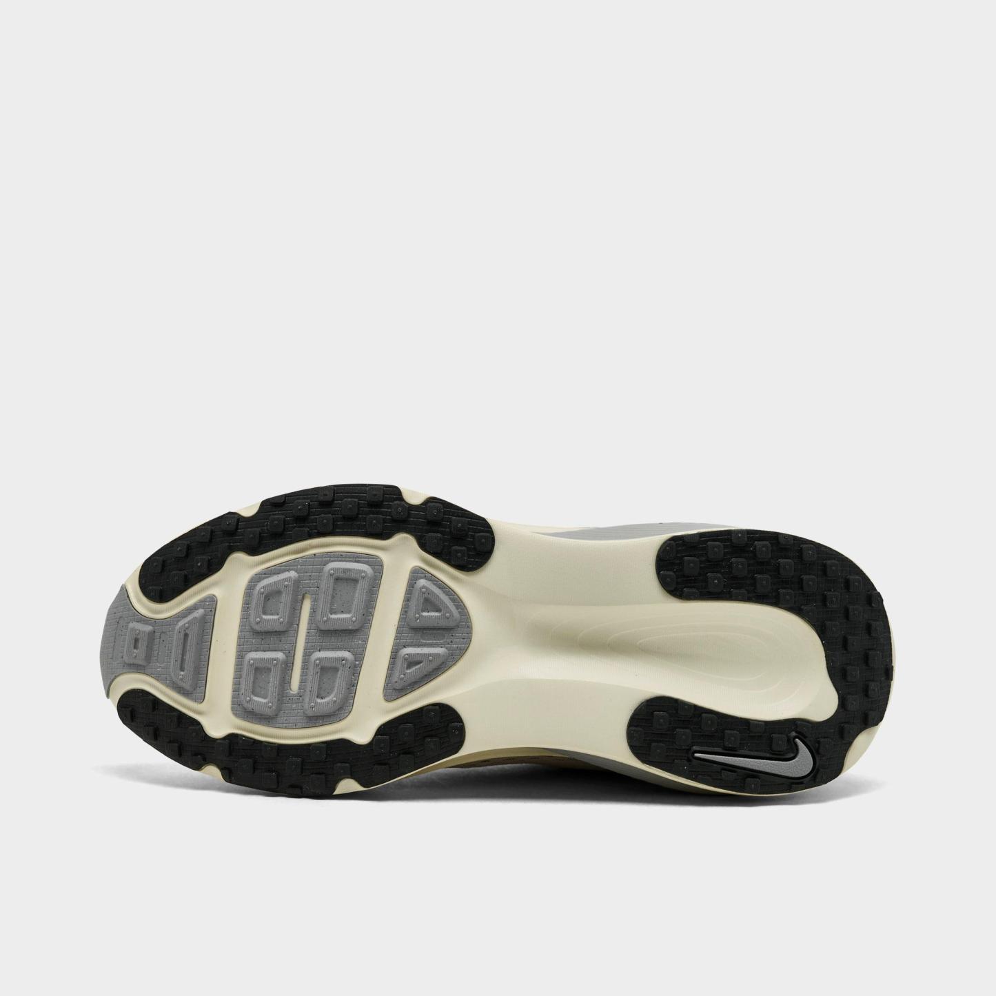 Big Kids' Nithtke Vomero 18 Running Shoes - Part 1 - Cream II/Coconut Milk/Light Smoke Grey/Metallic Gold Grain - Bottom view