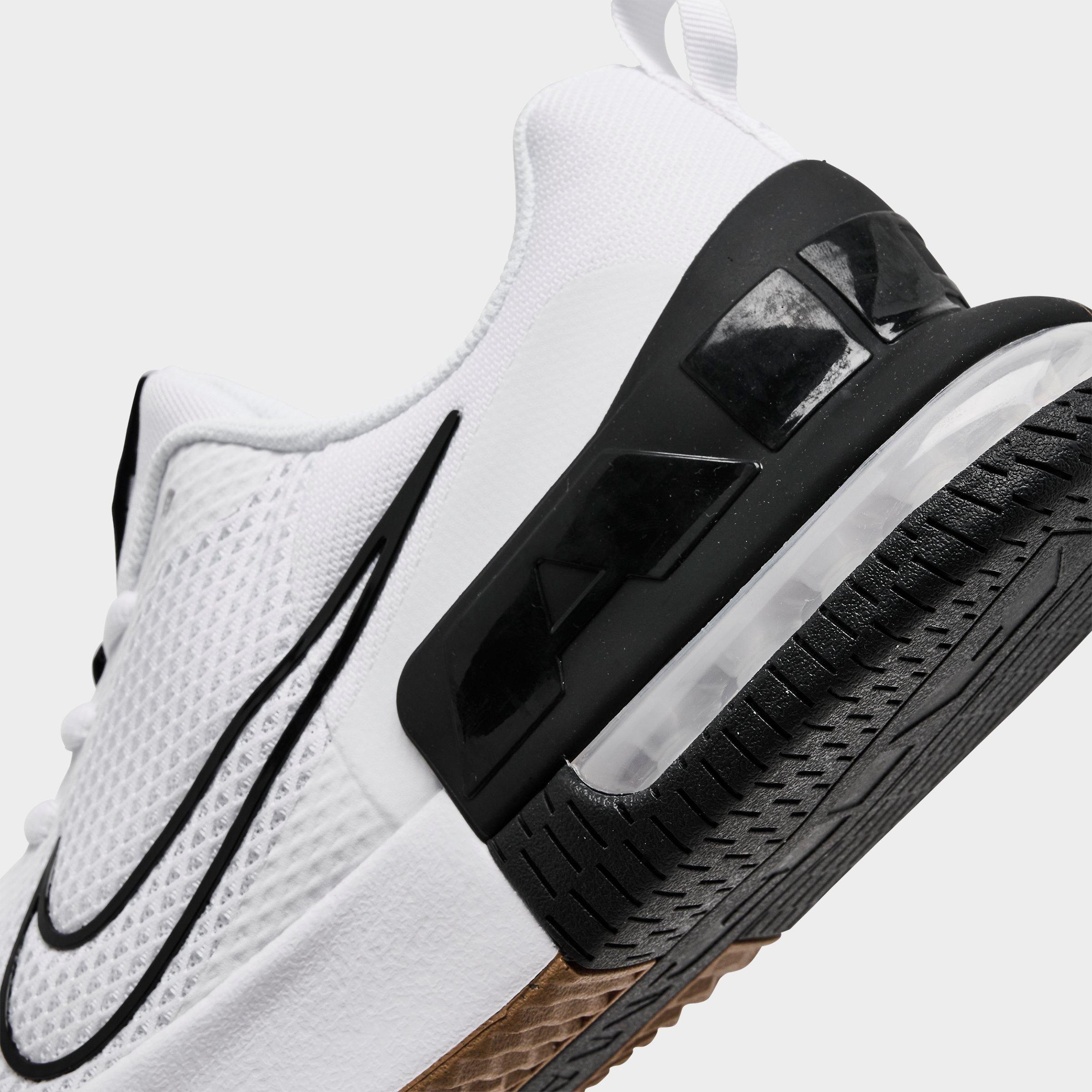 Men's Nithtke Air Max Alpha Trainer 6 Training Shoes - Part 3 - White/Black/Gum Medium Brown/White - Detail shot