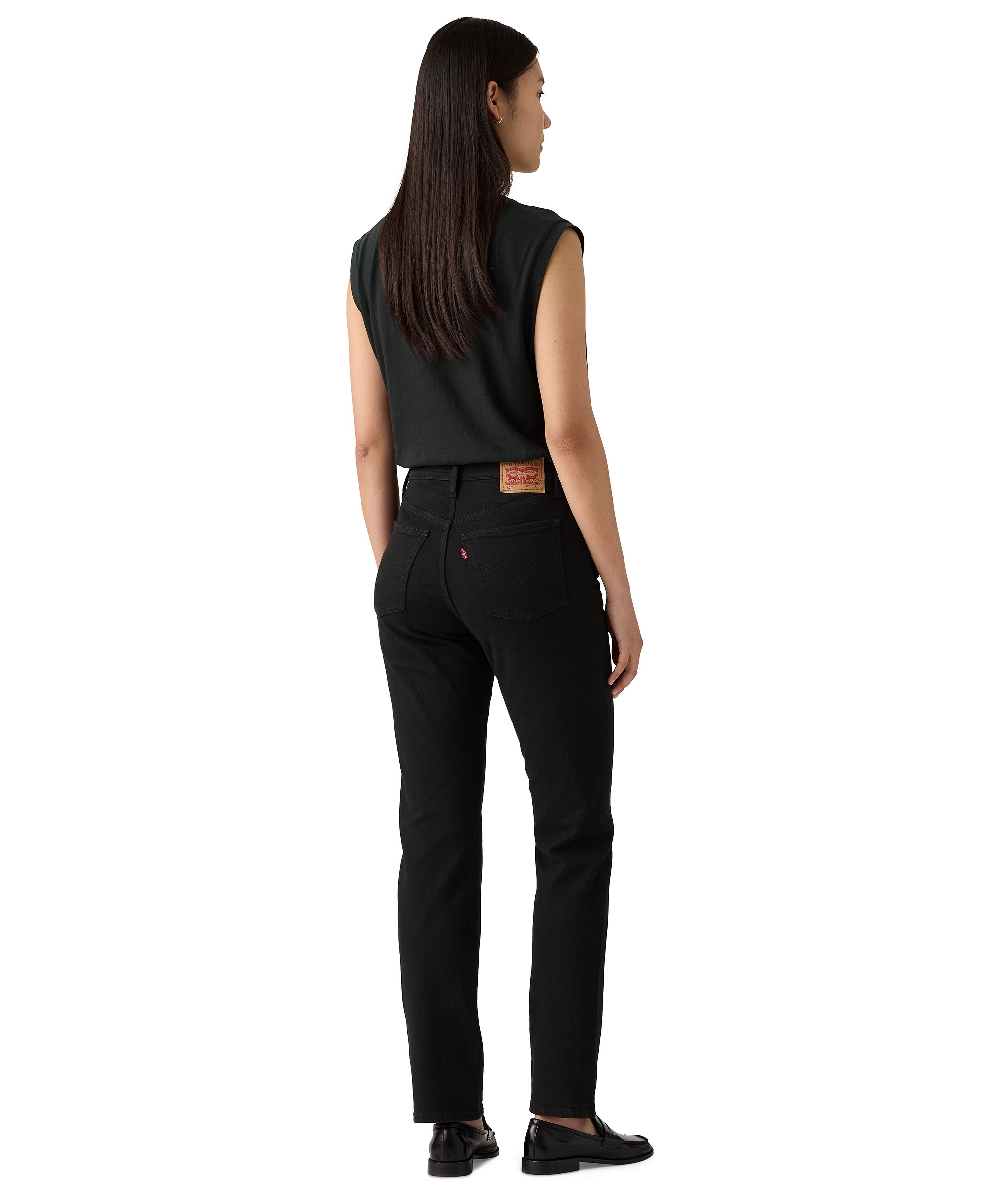 Levi's Women's 501 Original-Fit Straight-Leg Jeans - Black Sprout