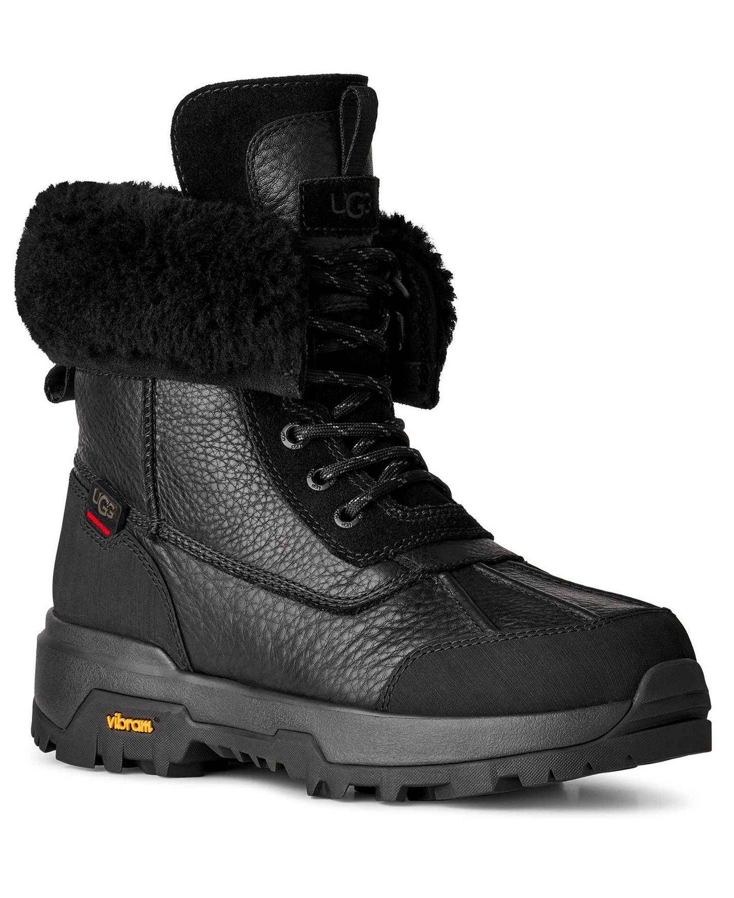 UGG Women's Adirondack XXV Round Toe Boots - Black
