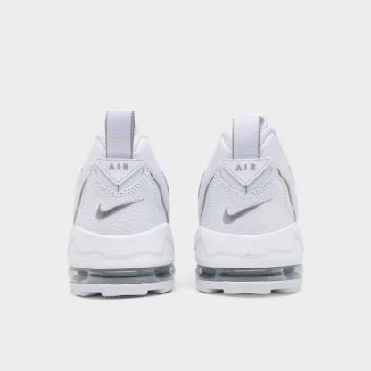 Men's Nithtke Air DT Max '96 Low Casual Shoes - White/Metallic Silver/White/Light Smoke Grey - Back view