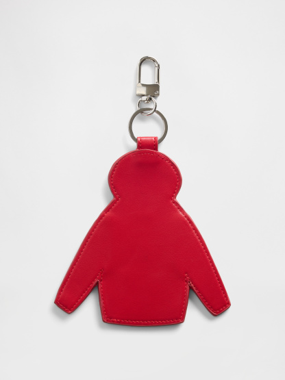 Logo Hoodie Bag Charm - Modern red