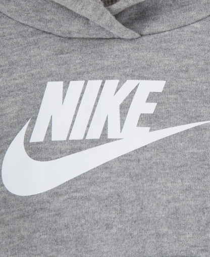 Nike Baby Boys' and Girls' Club Fleece Hoodie and Pants, 2-Piece Set - Dark Gray