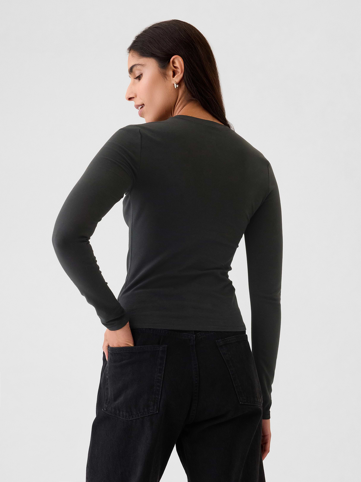 CloseKnit Jersey T-Shirt - Black