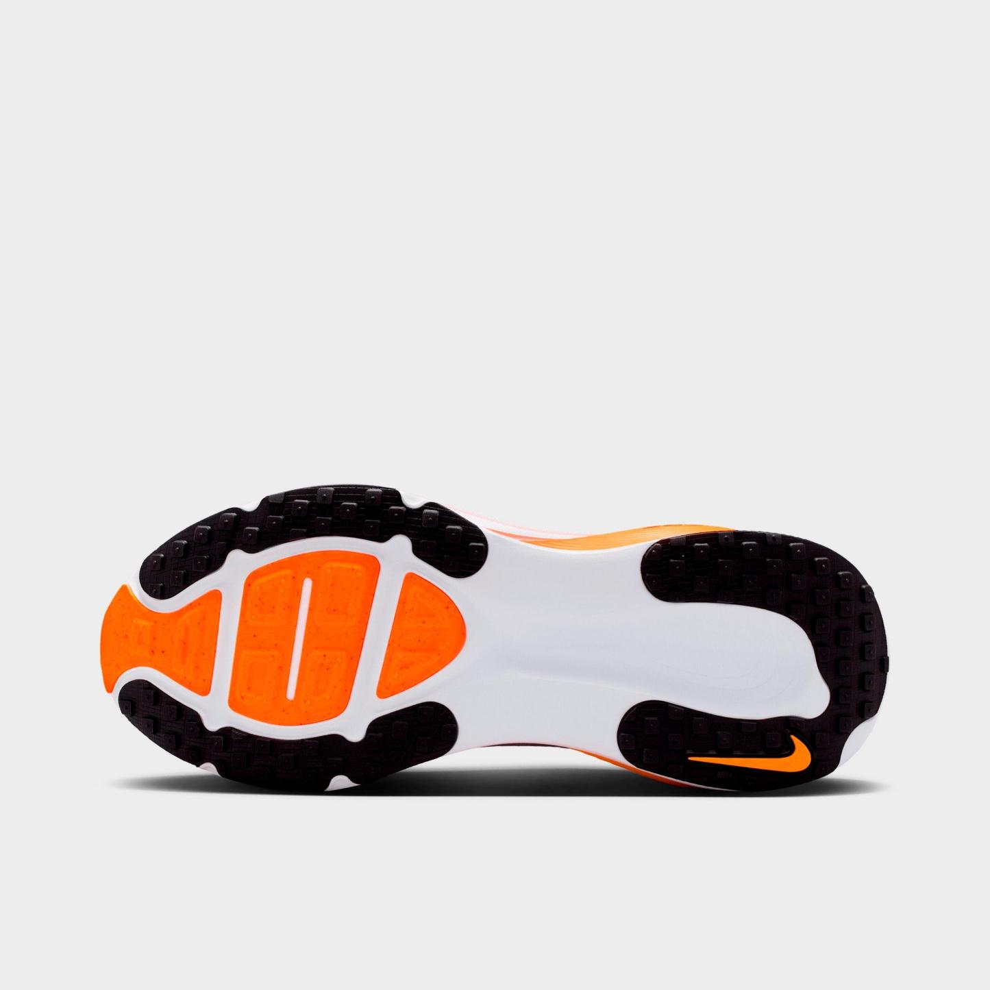Men's Nithtke Vomero 18 Running Shoes - Part 1 - Hydrogen Blue/Laser Orange/Total Orange/Black - Bottom view