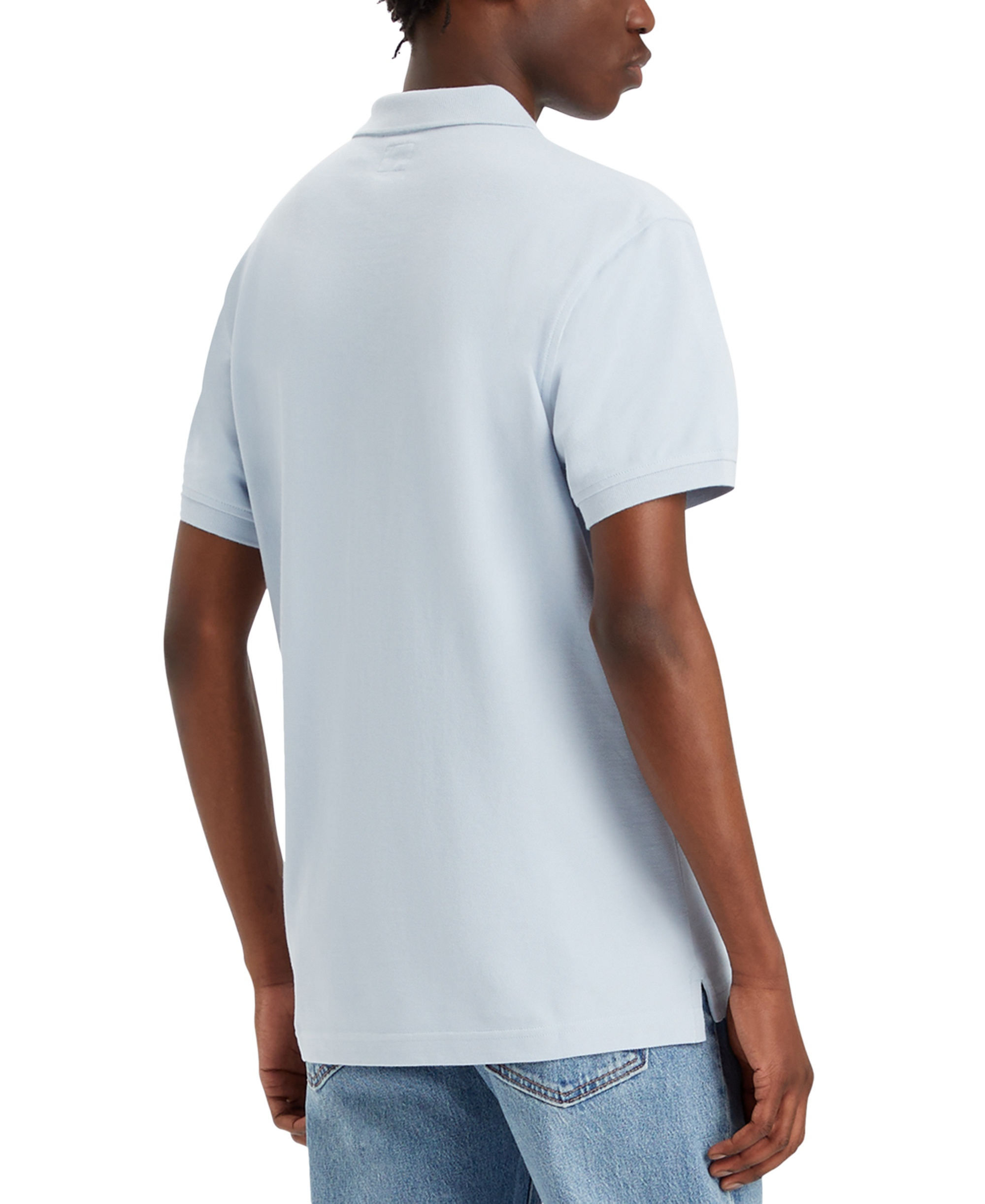 Levi's Men's Housemark Short-Sleeve Polo Shirt - Niagra Mist
