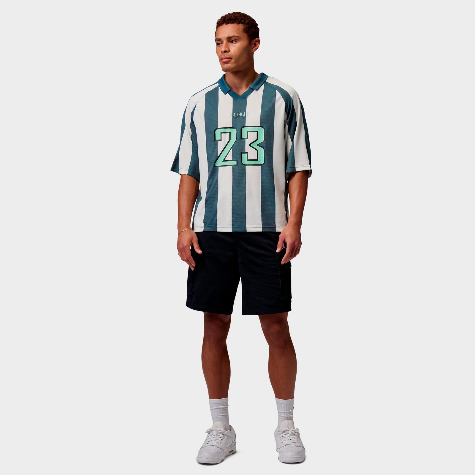 Men's Jordan Brooklyn Terrace Top - Sail/Ash Green/Black - view 2
