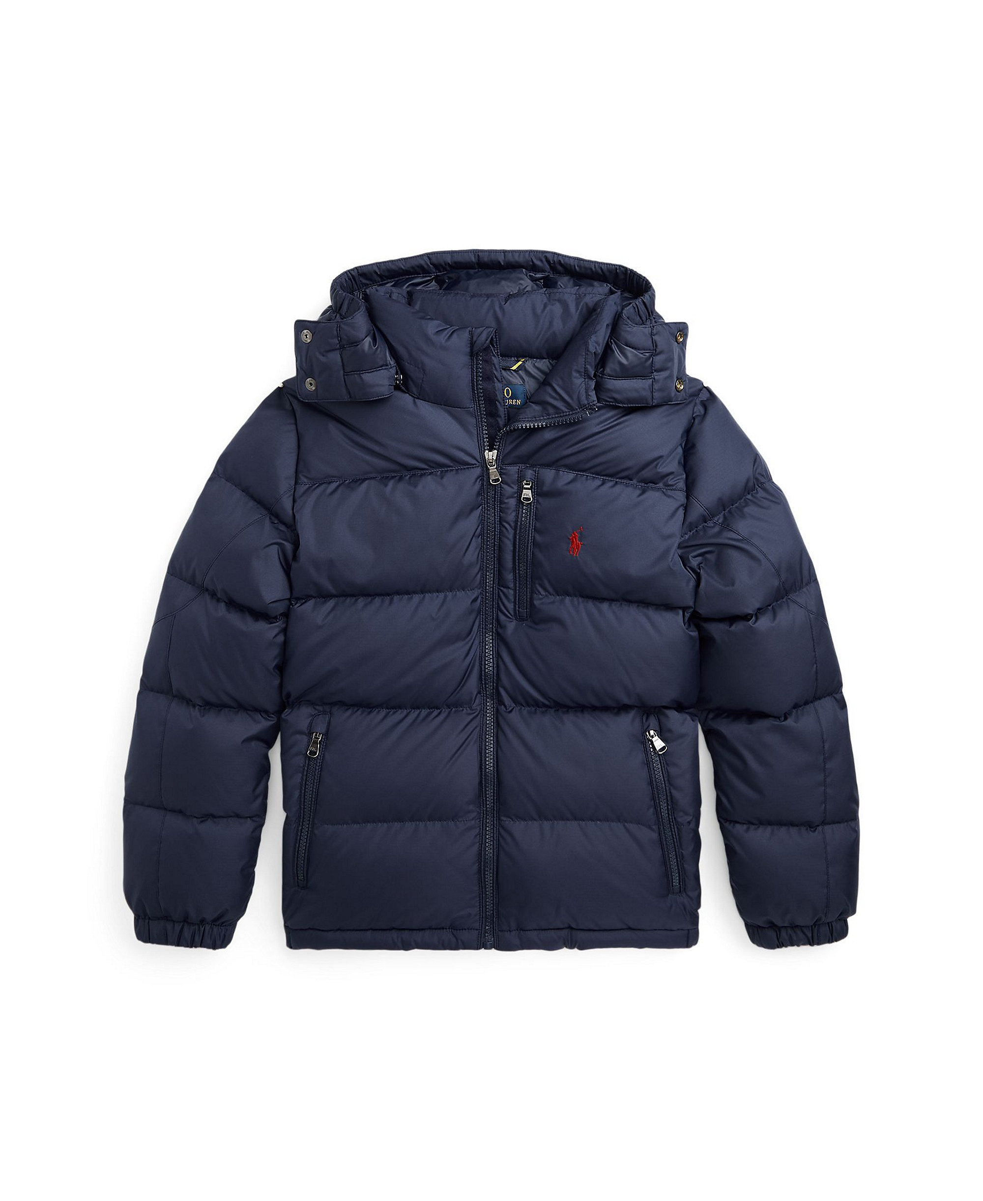 Polo Ralph Lauren Big Boys Ripstop Down Hooded Jacket - Newport Navy