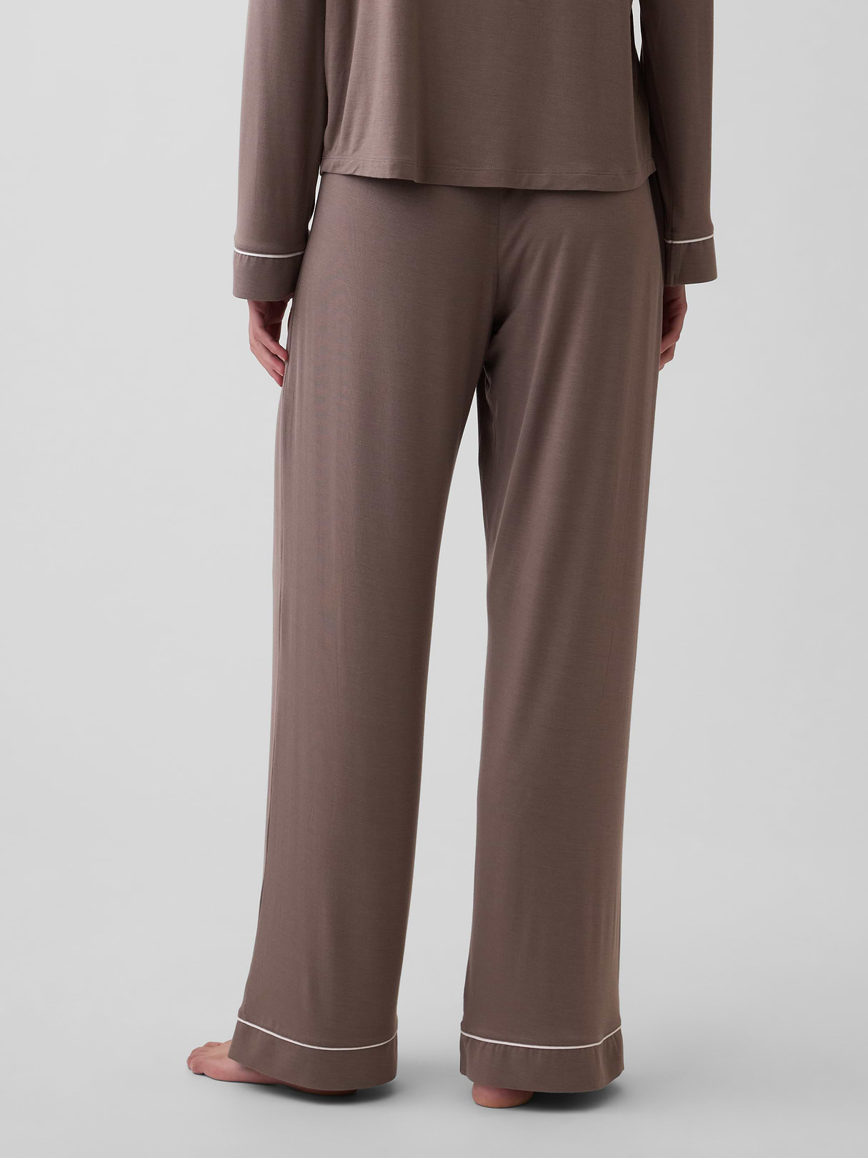 SoftMade Modal PJ Pants - Toasted almond brown