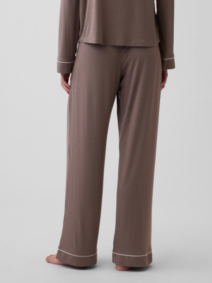 SoftMade Modal PJ Pants - Toasted almond brown