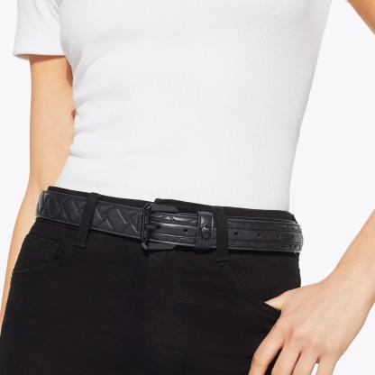 Kurt Geiger London Kensington Belt - Black - view 2