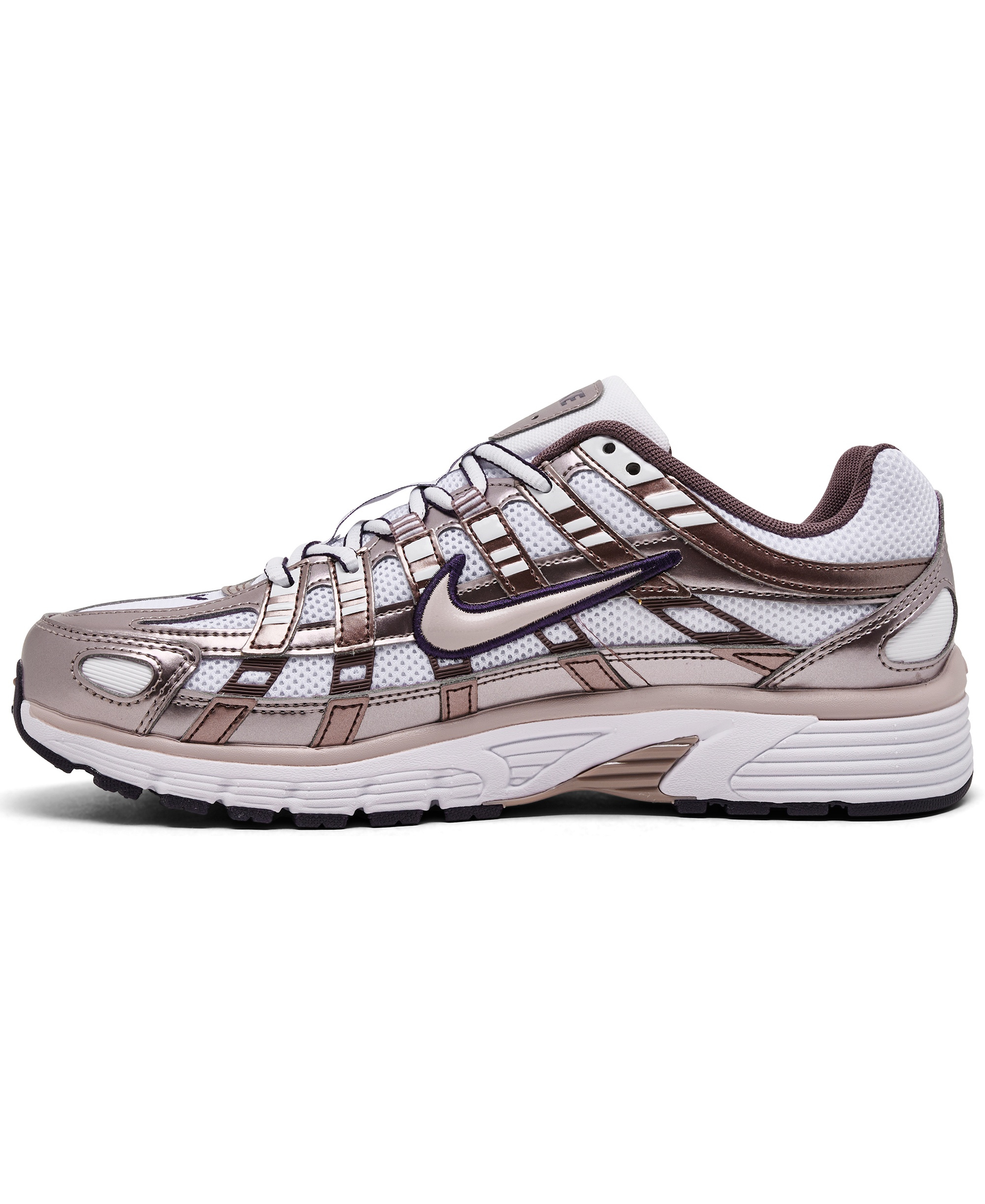 Nike Women's P-6000 Casual Sneakers from Finish Line - White, Purple