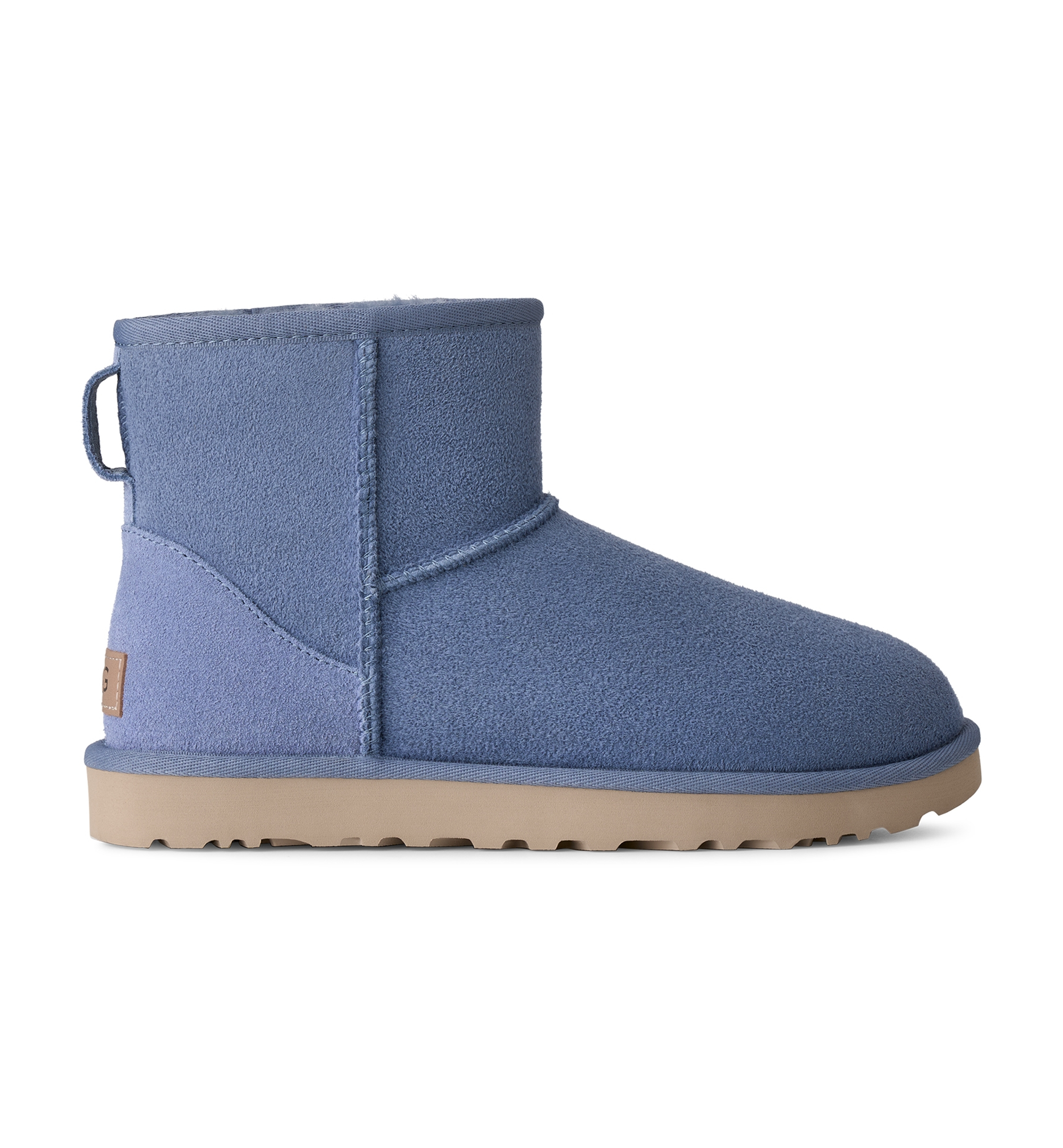 UGG® Women's Classic II Pull-On Mini Booties - Stormy Blue
