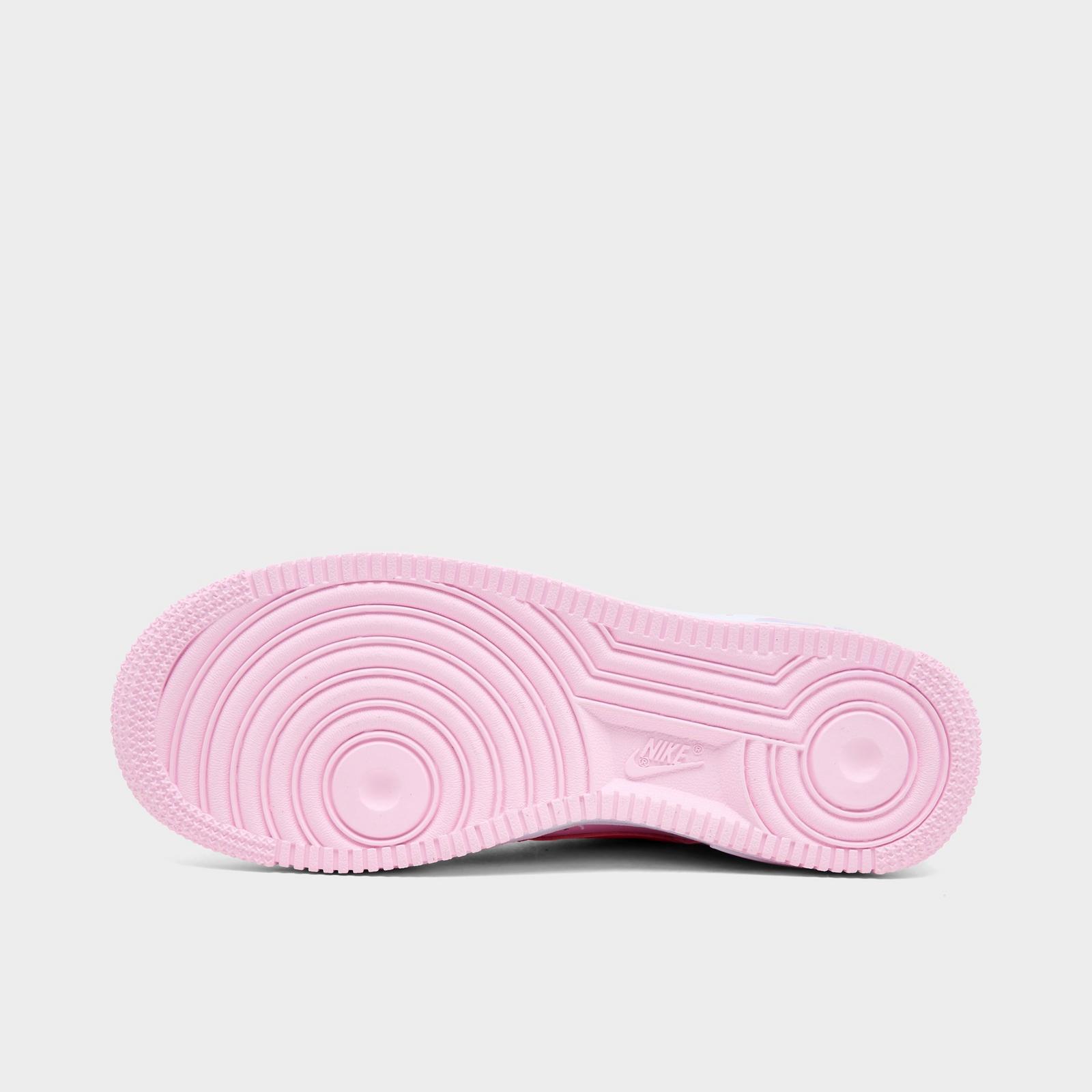 Big Kids' Nike Air Force 1 Low Casual Shoes - Pinksicle/Pink Foam/White/Hyper Pink