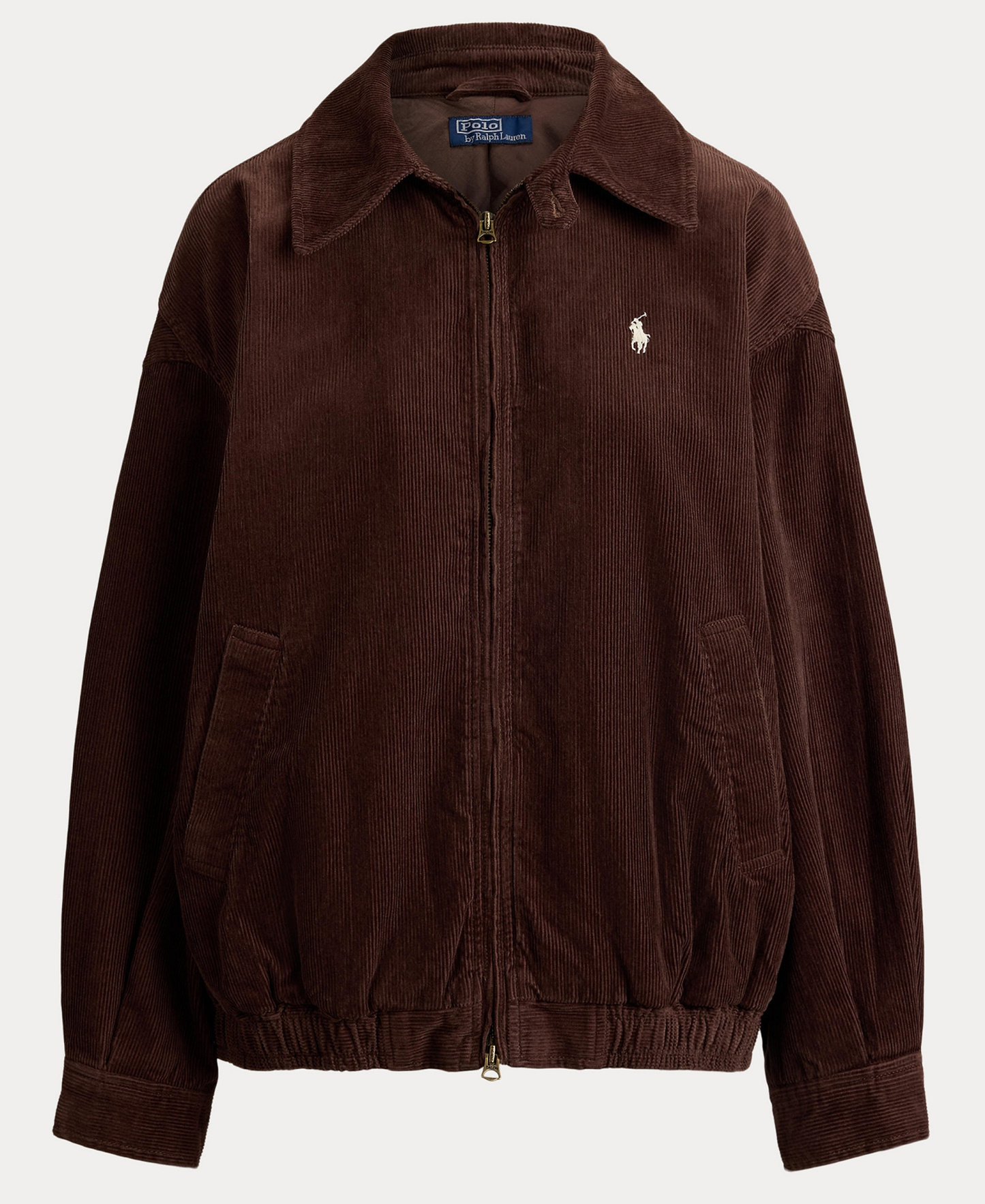Polo Ralph Lauren Women's Bubble Relaxed-Fit Corduroy Jacket - Brown