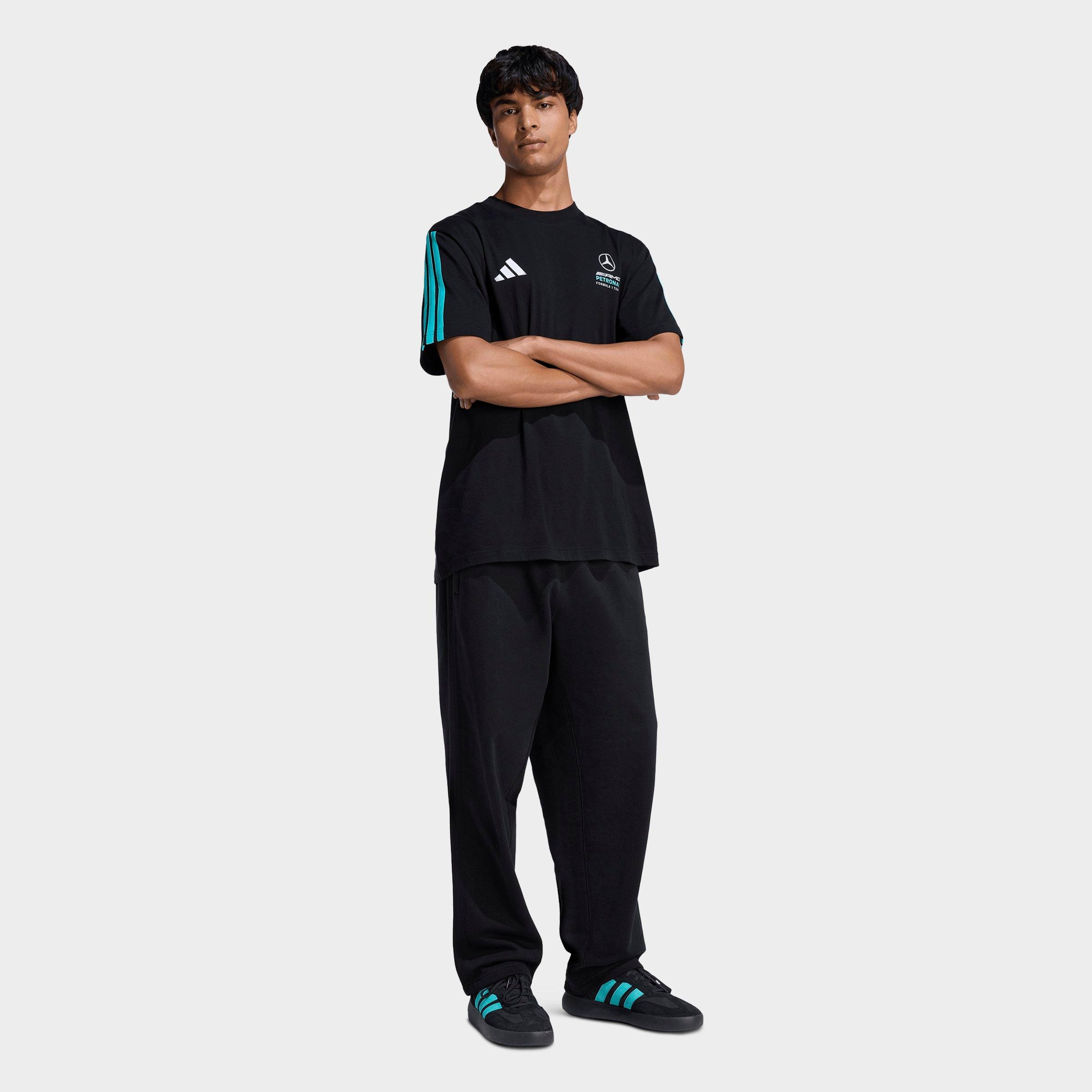 Men's adidas Mercedes-AMG Petronas F1 Team DNA T-Shirt - Black/Semi Mint Rush