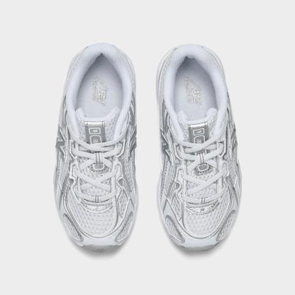 Kids' Toddler New Balance 740 Stretch Lace Casual Shoes - White/Metallic Silver - view 5