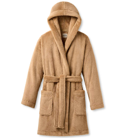 UGG® Women's Aarti Belted Fleece Robe - Sand