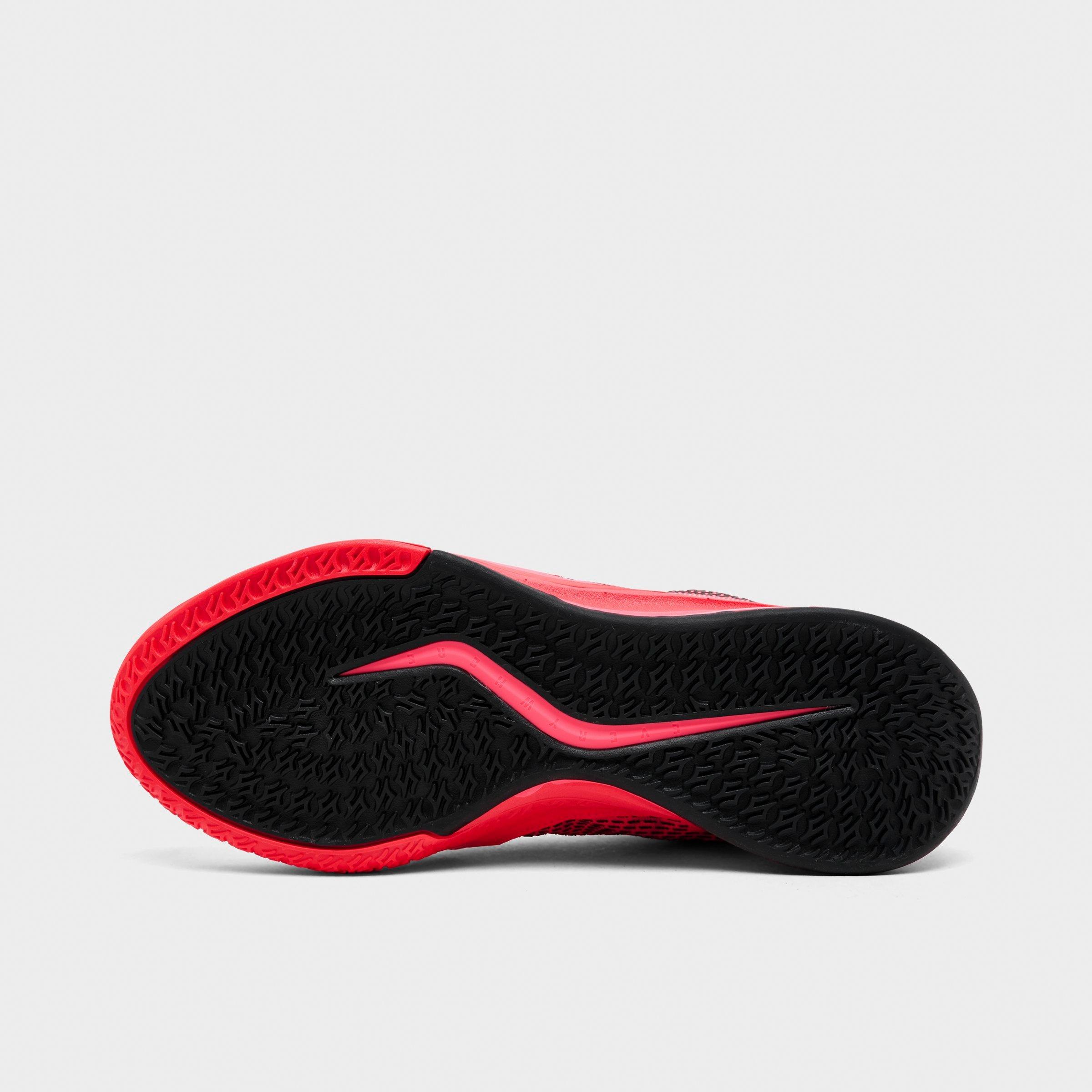 Nithtke Sabrina 4 Basketball Shoes - Bright Crimson/Black/Hot Punch/Infrared - Bottom view