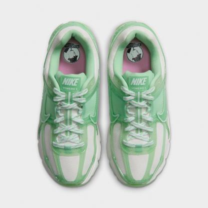 Women's Nithtke Zoom Vomero 5 Casual Shoes - Part 1 - Sail/Barely Green/Pink Rise/Cucumber Calm - Top view