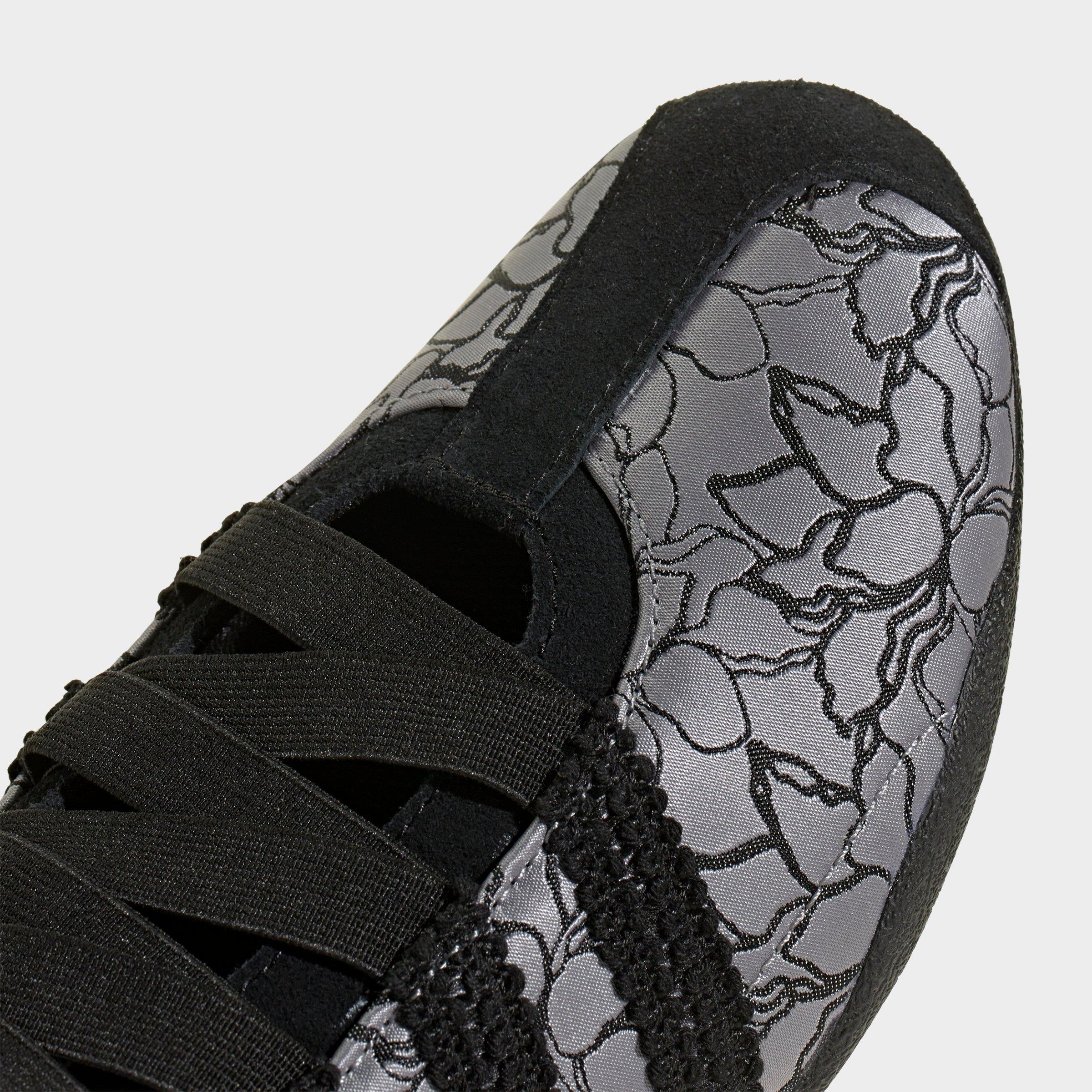 Women's adidas Originals Tokyo MJ Casual Shoes - Part 2 - Iron Metallic/Core Black/Core Black - Detail shot