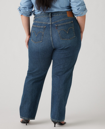 Levi's Women's 501 Original-Fit Straight-Leg Jeans - Believe Not Plus
